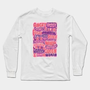 I am a WOMAN Long Sleeve T-Shirt